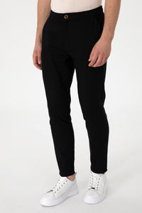 Pantaloni Chino Bărbați Pe Negru 