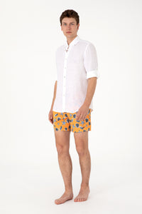 Sort de Baie Barbat Galben Cu Print