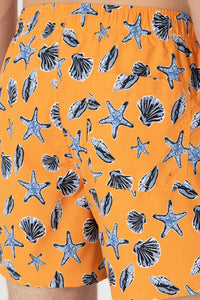 Sort de Baie Barbat Galben Cu Print