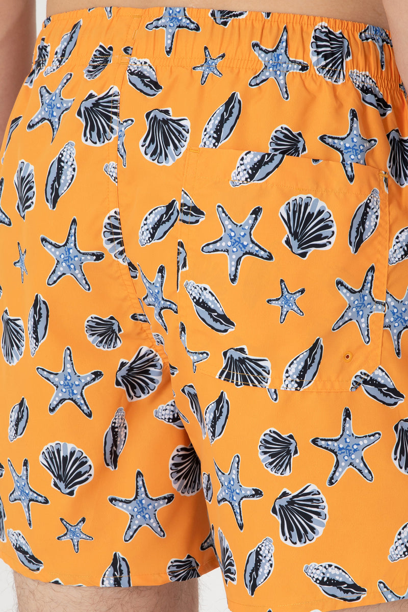 Sort de Baie Barbat Galben Cu Print