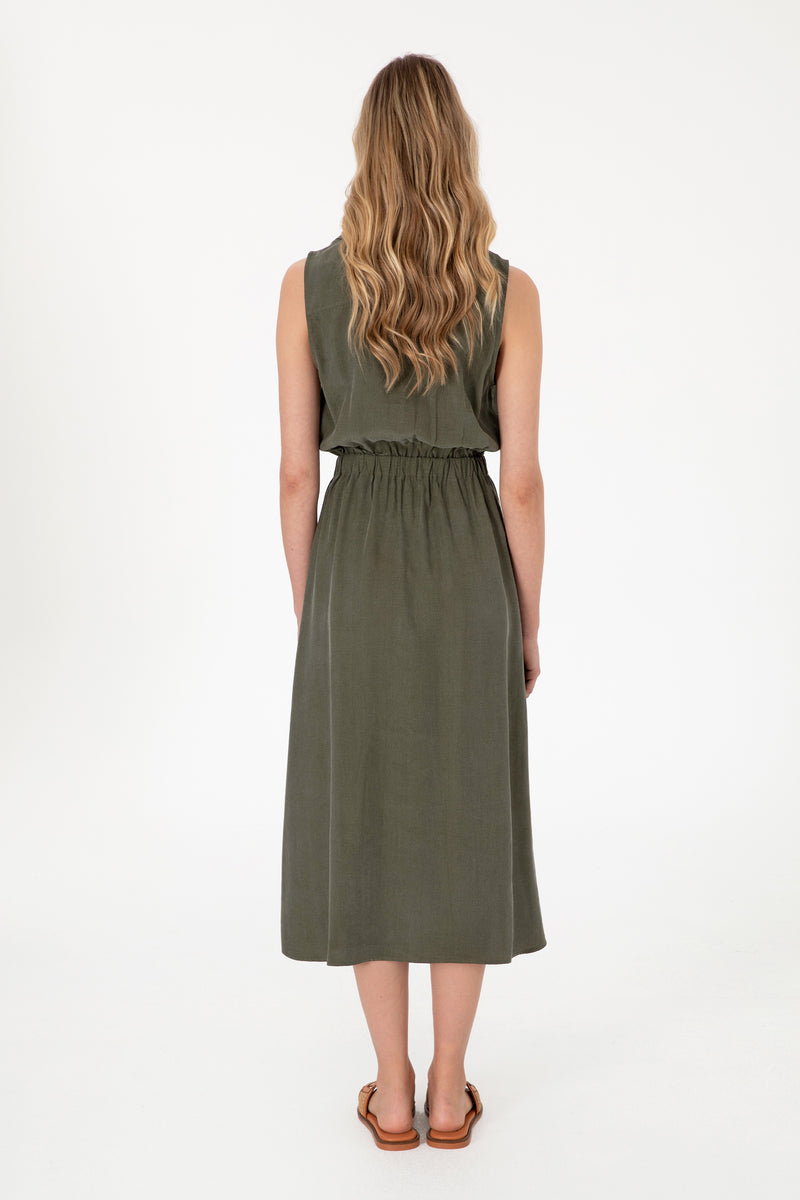 Rochie de Vara Dama Kaki