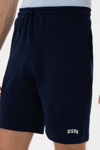 Pantaloni Scurți Bărbați Bleumarin Cu Imprimeu USPA