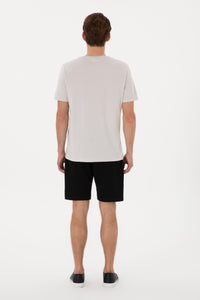 Pantaloni Scurți Bărbați Negru Cu Imprimeu USPA