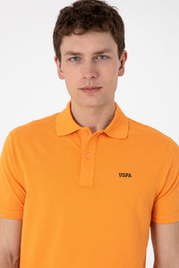 Tricou Polo Bărbați Orange Cu Imprimeu USPA