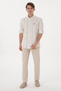 Cămașă Bărbați Multicoloră Cu Logo Discret