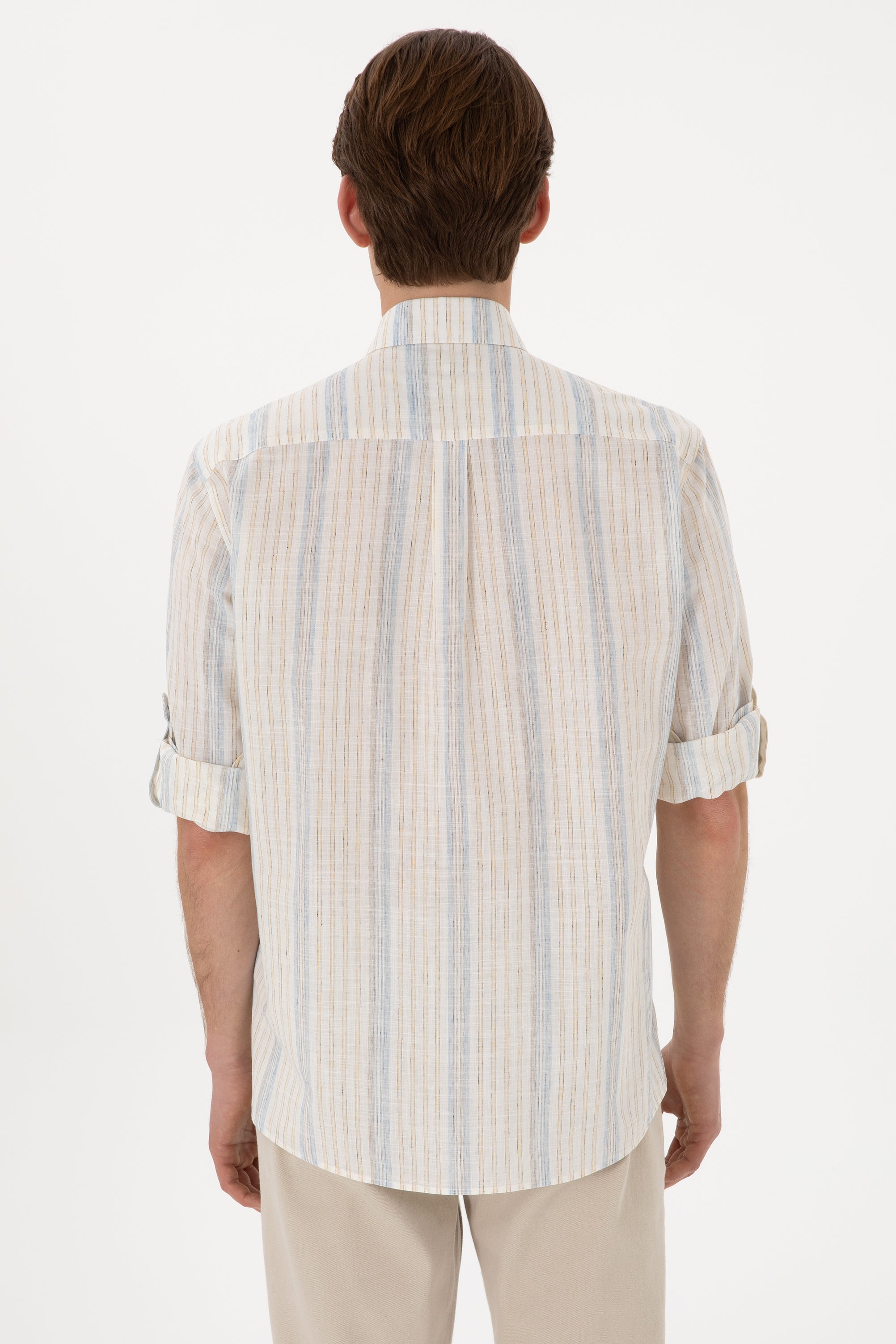 Cămașă Bărbați Multicoloră Cu Logo Discret