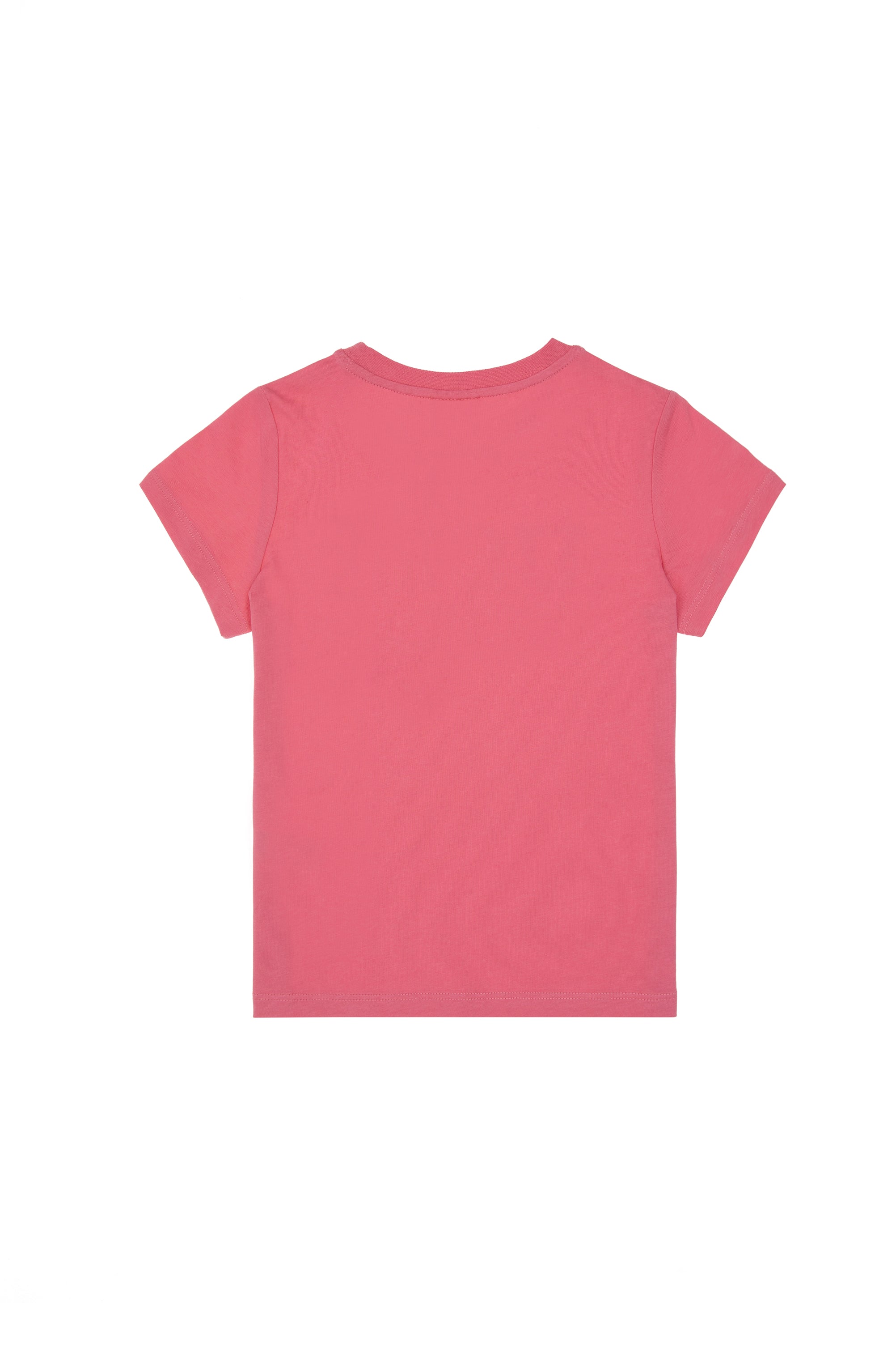 Tricou Băieți Roșu Cărămiziu Cu Guler Rotund Și Logo USPA