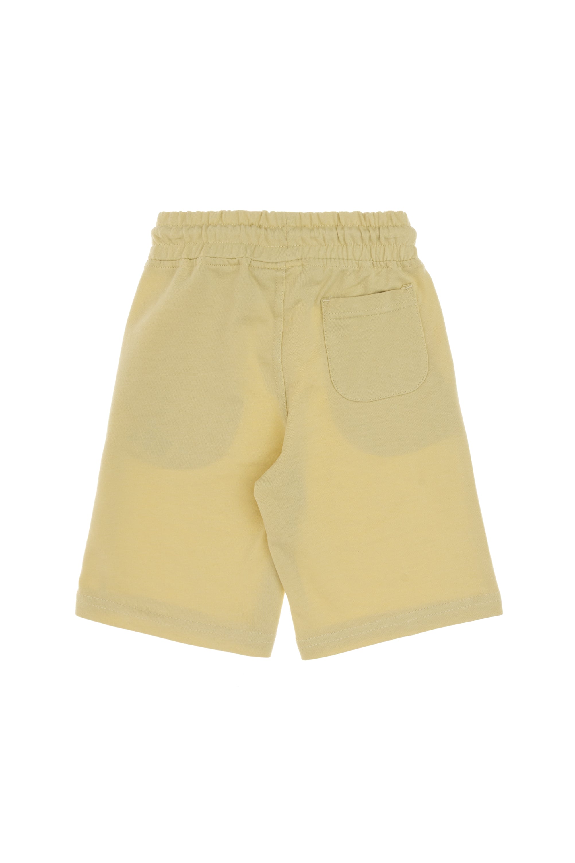 Pantaloni Scurți Băieți Verde Fistic Cu Logo Brodat