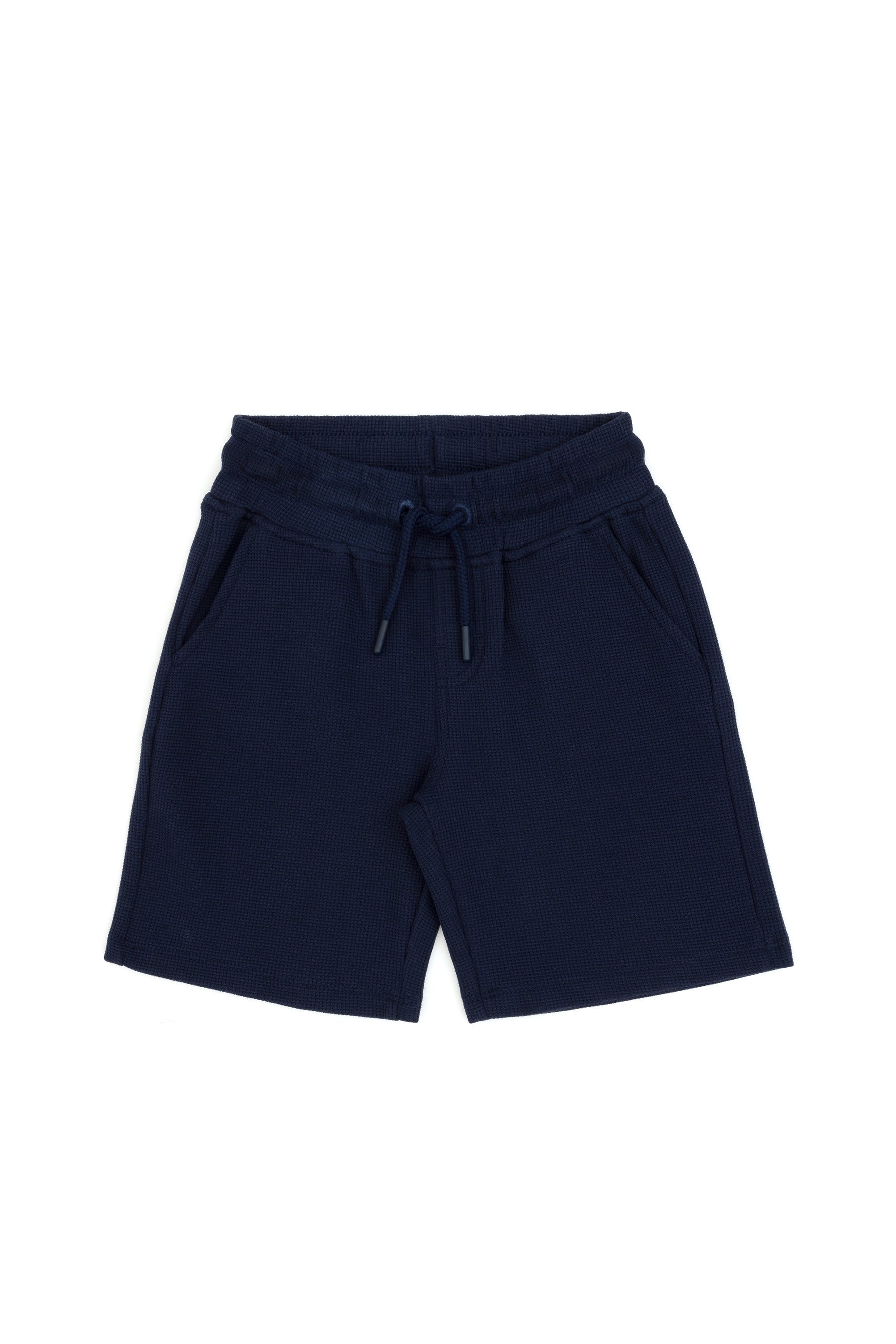 Pantaloni Scurți Băieți Pe Bleumarin Cu Textură