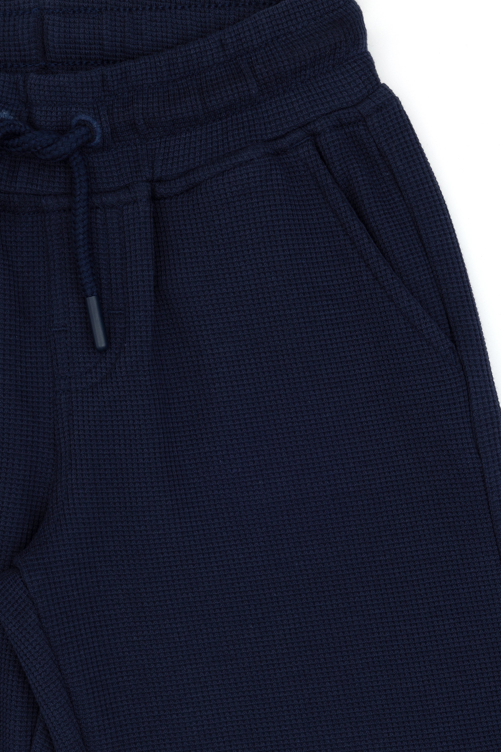 Pantaloni Scurți Băieți Pe Bleumarin Cu Textură