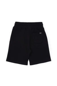 Pantaloni Scurți Băieți Pe Negru Cu Textură