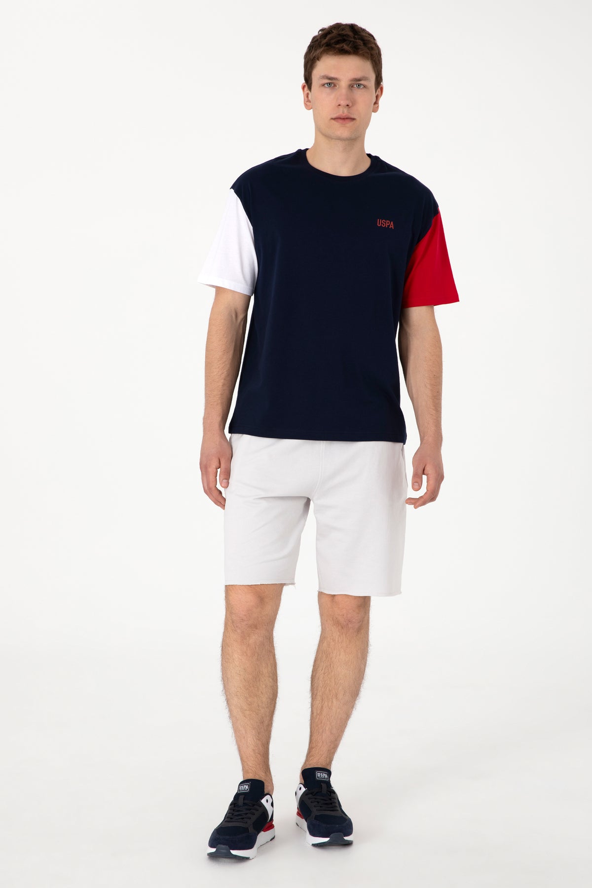 Pantaloni Scurți Bărbați Pe Gri Perlă 