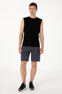 Pantaloni Scurți Bărbați Pe Gri Petrol