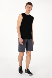 Pantaloni Scurți Bărbați Pe Gri Petrol