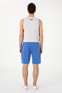 Pantaloni Scurți Bărbați Pe Albastru Coral