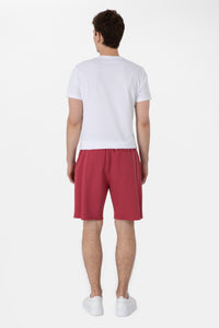 Pantaloni Scurți Bărbați Pe Gri Roșu Cărămiziu