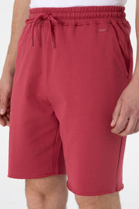 Pantaloni Scurți Bărbați Pe Gri Roșu Cărămiziu