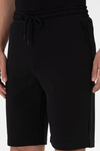 Pantaloni Scurți Bărbați Negru Cu Șnur