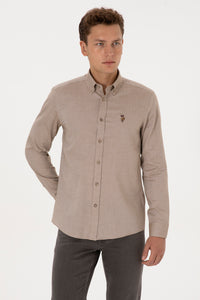 Camasa Barbat Pe Kaki Deschis Cu Logo