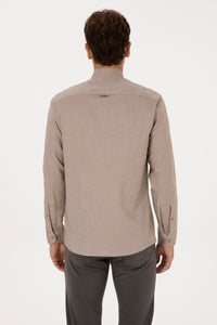 Camasa Barbat Pe Kaki Deschis Cu Logo