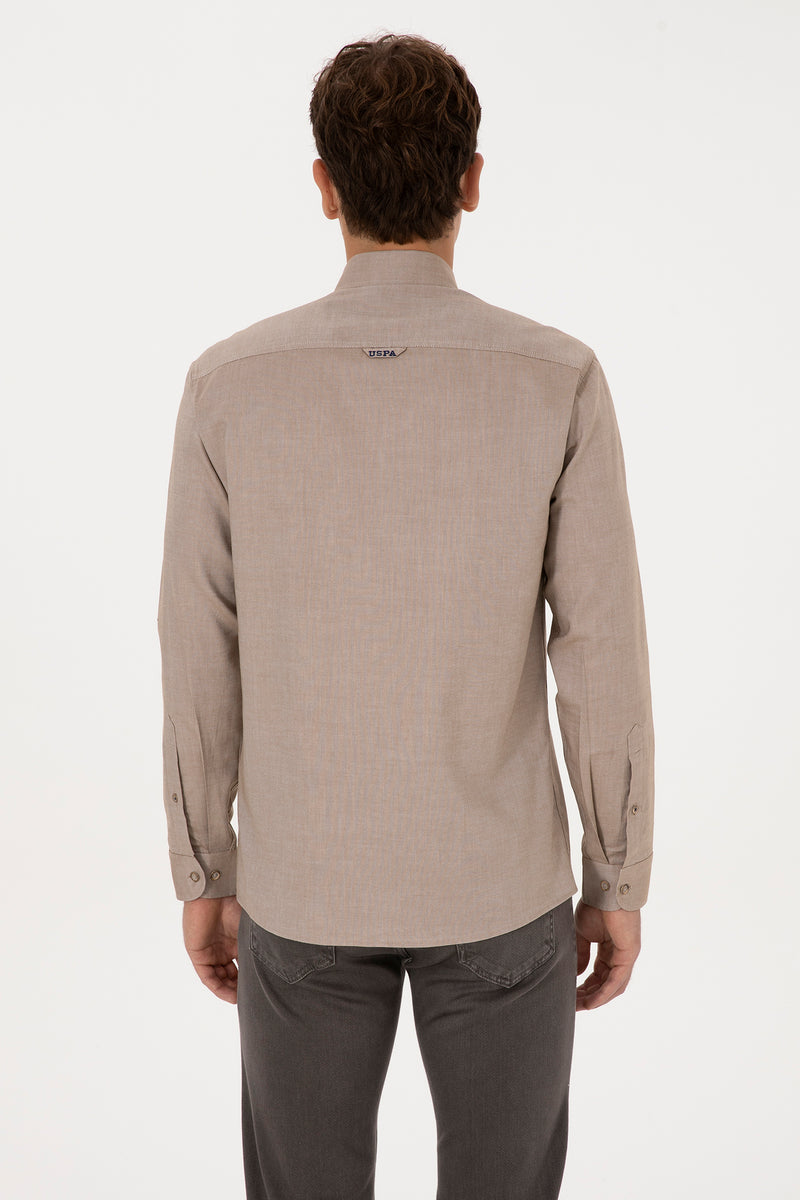 Camasa Barbat Pe Kaki Deschis Cu Logo