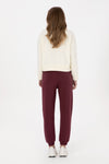 Pantalaloni Tip Jogger Dama Pe Bordo