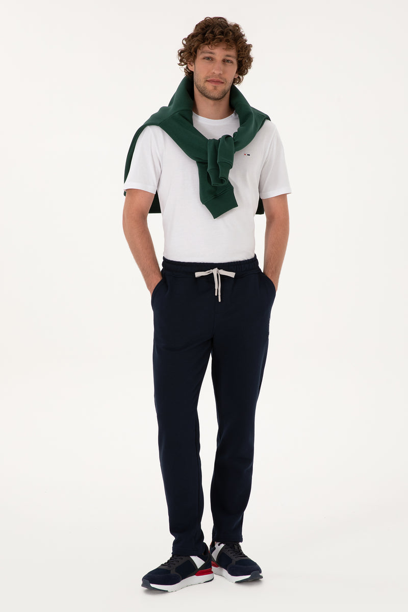 Pantaloni Sport Barbat Pe Bleumarin