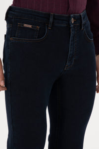 Blugi Barbat Pe Bleumarin Inchis