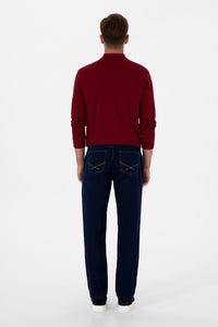 Blugi Regular Fit Barbat Pe Indigo