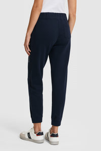 Pantaloni Sport Dama Bleumarin Cu Logo USPA