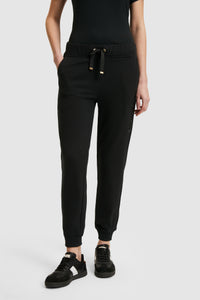 Pantaloni sport negri de damă