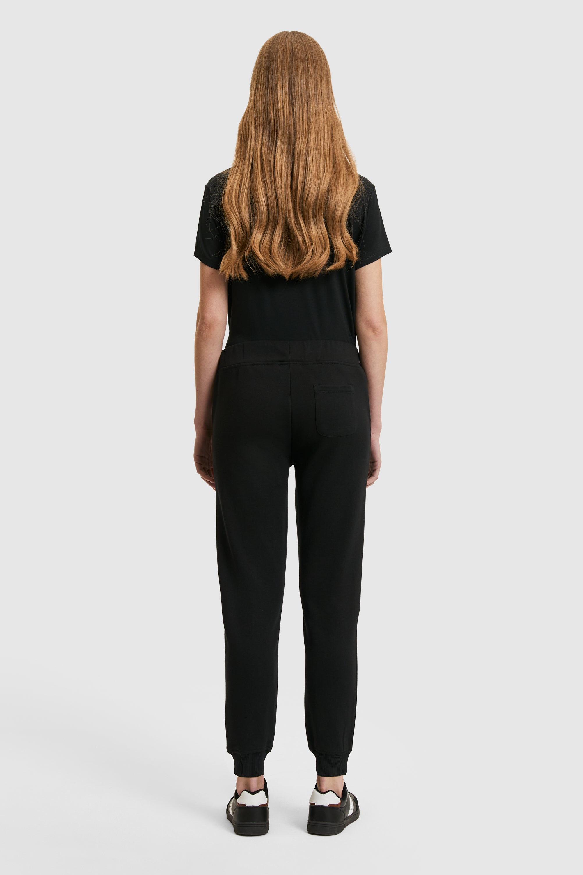 Pantaloni sport negri de damă