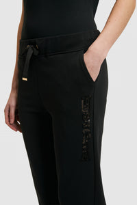Pantaloni sport negri de damă