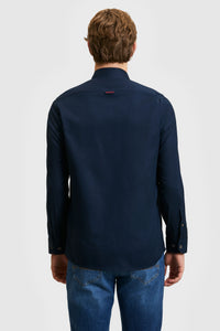 Camasa Barbat Bleumarin Cu Logo Colorat