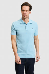 Tricou Polo Barbat Albastru Ciel