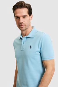Tricou Polo Barbat Albastru Ciel