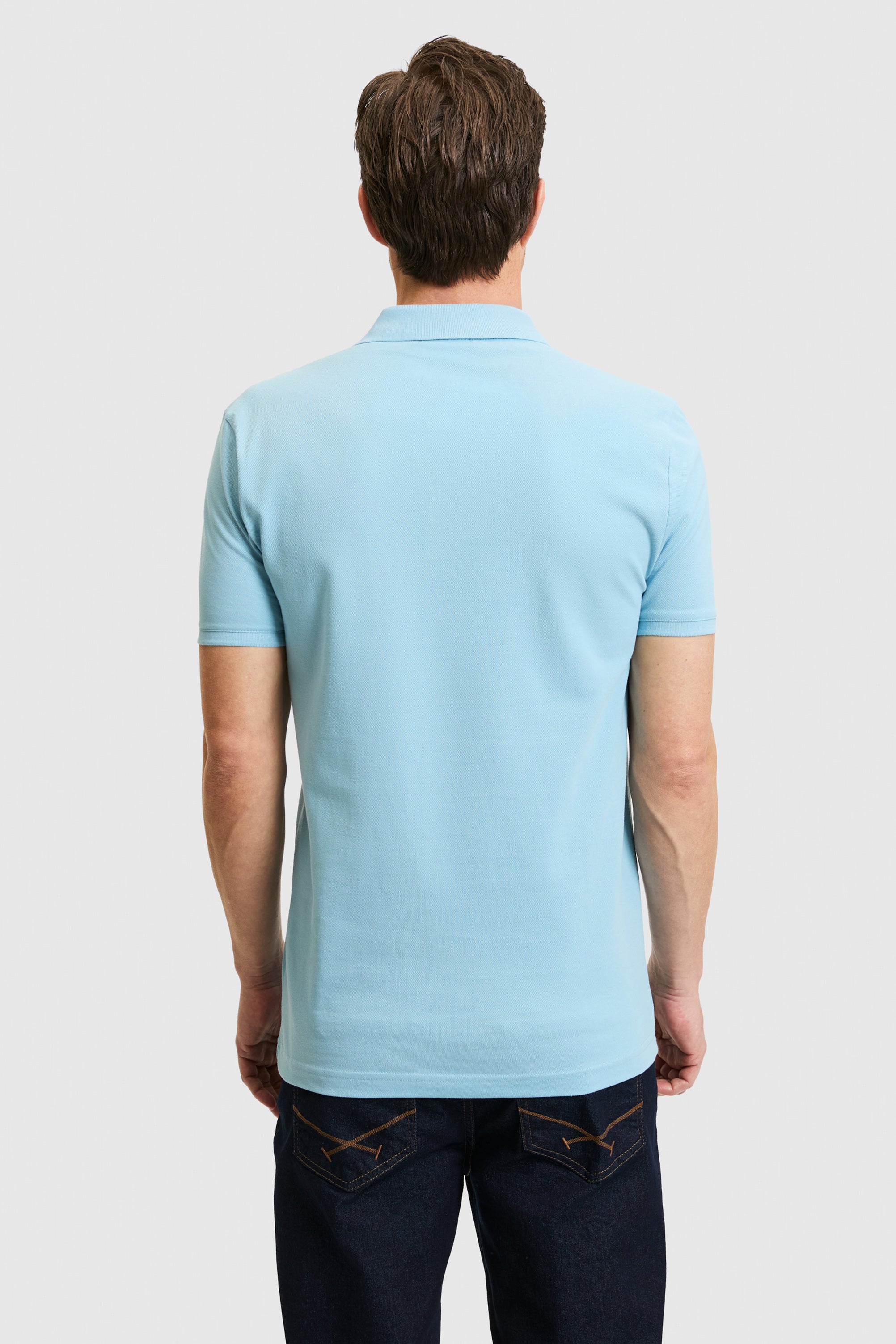 Tricou Polo Barbat Albastru Ciel