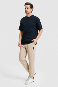 Pantaloni Sport Barbat Cu Logo Brodat