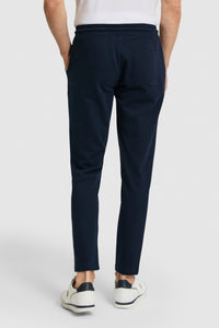 Pantaloni Sport Bleumarin Cu Logo Brodat