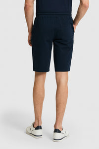 Pantaloni Scurti Barbat Bleumarin Cu Logo Brodat