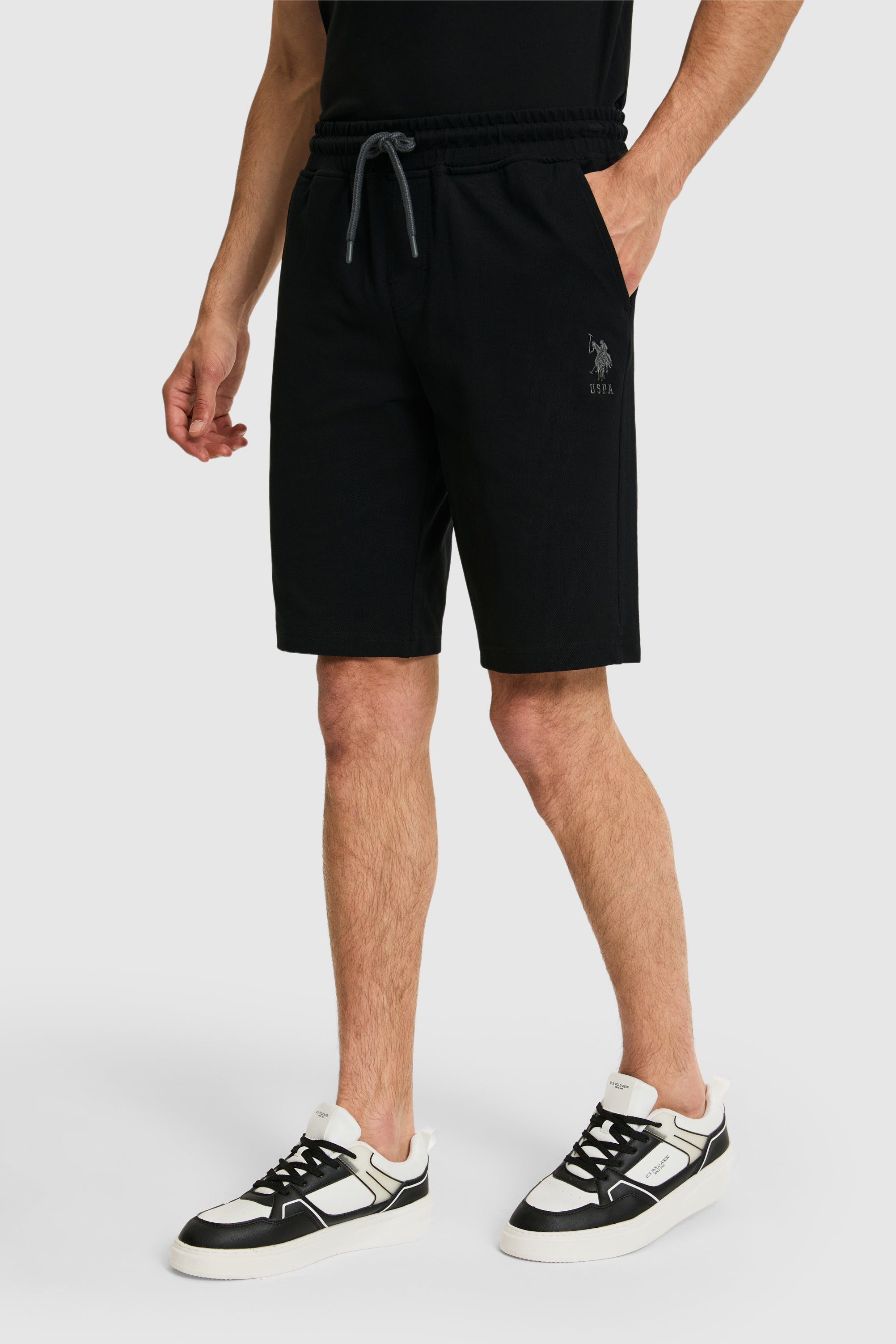 Pantaloni Scurti Barbat Cu Logo Brodat