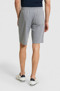 Pantaloni Scurți Gri Din Bumbac Cu Talie Ajustabila