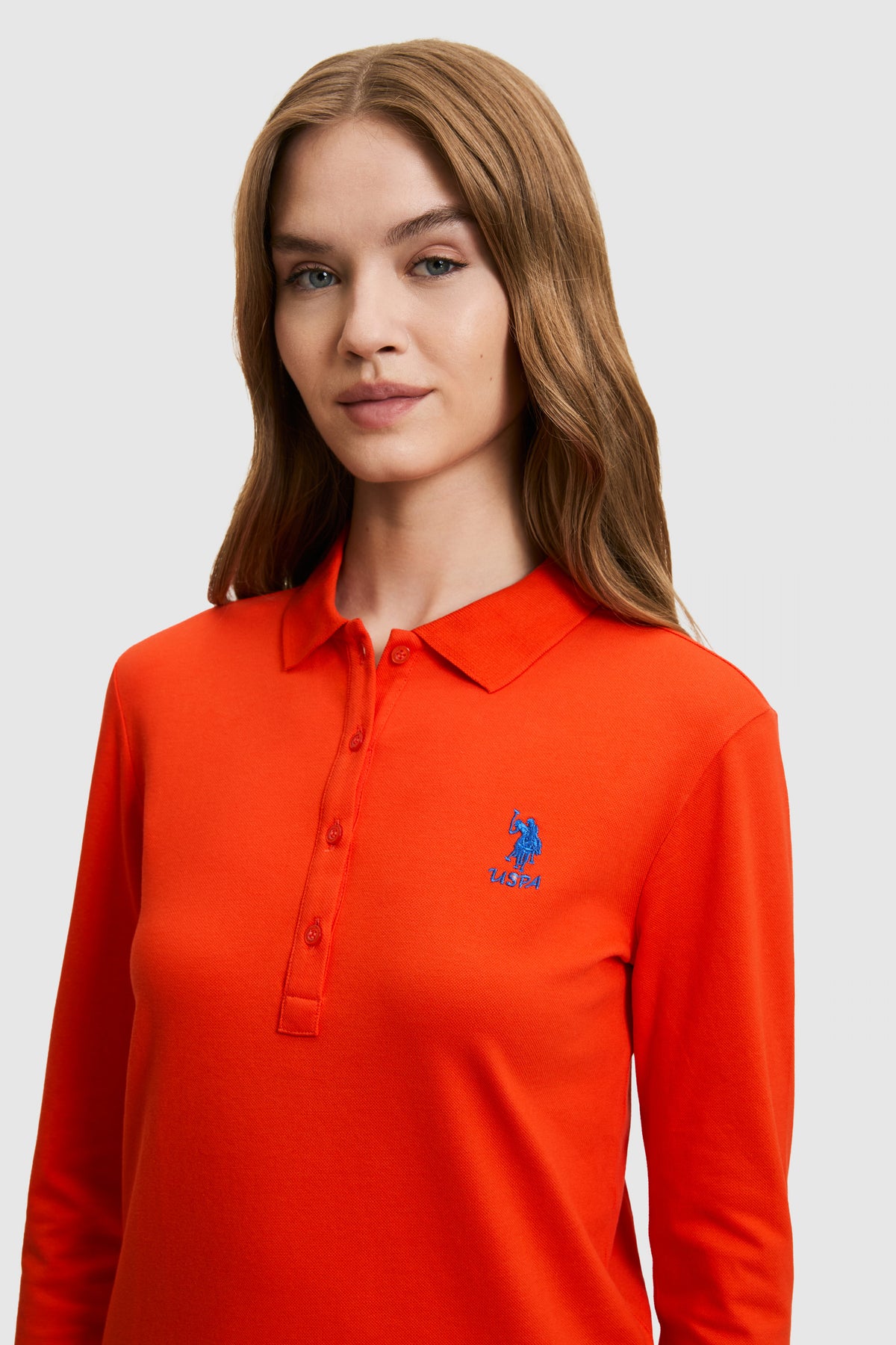 Bluză Polo cu Imprimeu Logo