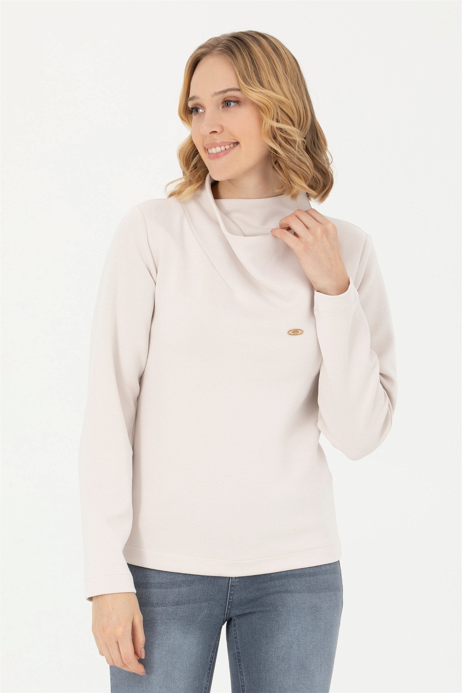 Bluză Dama Bej Deschis