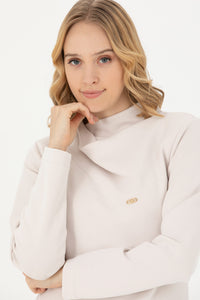 Bluză Dama Bej Deschis