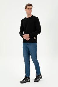 Blugi Barbat Bleumarin