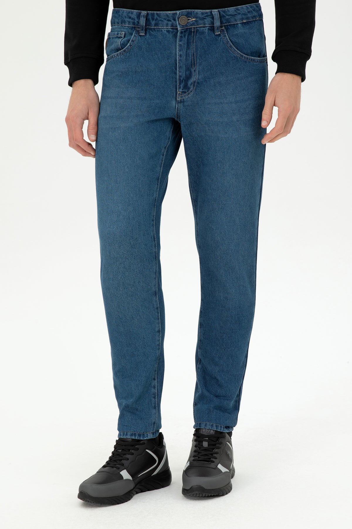 Blugi Barbat Bleumarin
