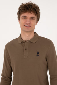 Bluza Polo Barbat Cu Logo Brodat