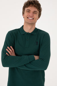 Bluza Polo Barbat Cu Logo Brodat