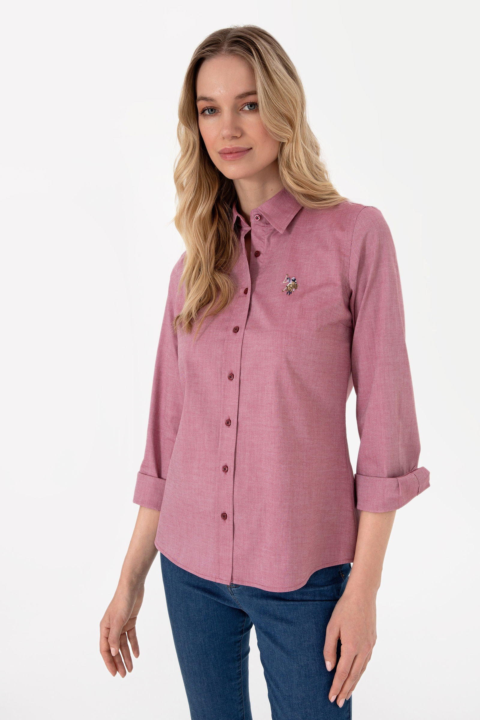 Camasa Dama cu Logo Multicolor